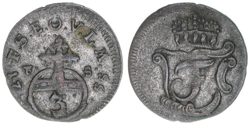 Ernst August II. Konstantin unter Vormundschaft von Friedrich III.
Sachsen Eisen...