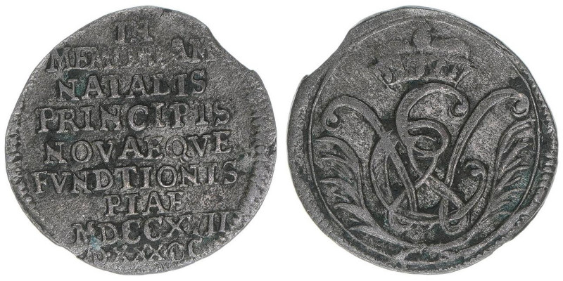 Wilhelm Ernst I. 1683-1728
Sachsen Weimar. 3 Pfennige, 1717. von Jeremias Baltha...