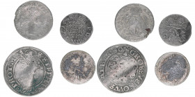 Lot mit 4 Kleinmünzen
Lots. meist ss
