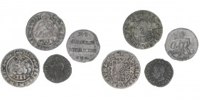 Lot mit 4 Kleinmünzen
Lots. meist ss