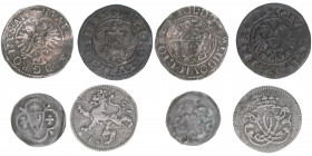 Lot mit 4 Kleinmünzen
Lots. meist ss