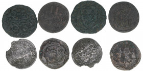 Lot mit 4 Kleinmünzen
Lots. meist ss