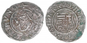 Rudolph II. 1576-1612
Denar, 1579. Kremnitz
0,55g
ss