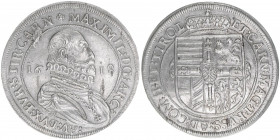 Erzherzog Maximilian 1590-1618
Taler, 1618. Hall
28,60g
Dav.3324
vz-