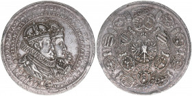 Ferdinand II. 1619-1637
3 Taler, 1622. Münzmeister Melchior Putz von Kirchamegg - äußerst selten in diesem Gewicht
Klagenfurt oder St. Veit
79,72g
zu ...