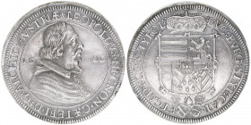 Erzherzog Leopold V. 1619-1632
Tirol. Taler, 1620. Hall
28,68g
MzA 109
vz+