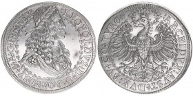 Leopold I. 1657-1705
Tirol. Doppeltaler, ohne Jahr. Löwenkopfschulter
Hall
55,00g
vz