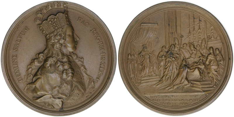 Joseph II. 1780-1792
Bronzemedaille, 1764/1914. von Krafft, Neuauflage Österreic...