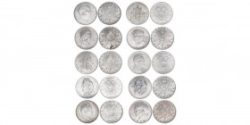 2 Schilling Gedenkausgaben 1928-1937
komplette Serie 10 Stück, 1928-1937. Silber
Wien
119,81g
umgelaufen