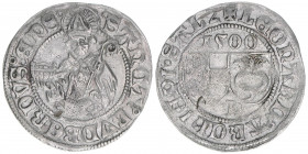 Leonhard von Keutschach 1495-1519
Erzbistum Salzburg. Batzen, 1500. Salzburg
3,25g
Zöttl 60, Probszt 99
ss+