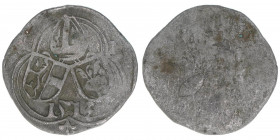 Leonhard von Keutschach 1495-1519
Erzbistum Salzburg. Zweier, 1513. Salzburg
0,76g
Zöttl 78, Probszt 117
ss