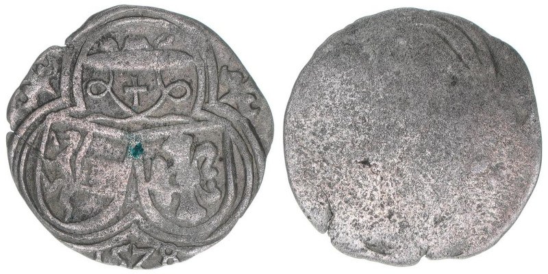 Matthäus Lang von Wellenburg 1519-1540
Erzbistum Salzburg. 2 Pfennige, 1528. Sal...