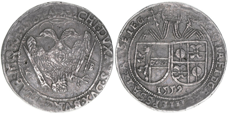 Michael von Kuenburg 1554-1560
Erzbistum Salzburg. Zwitterguldiner, 1559/1585. v...