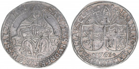 Johann Jakob Khuen von Belasi 1560-1586
Erzbistum Salzburg. Taler, 1563. Salzburg
28,74g
Zöttl 609, Probszt 528
kl.Schlagspur
ss/vz
