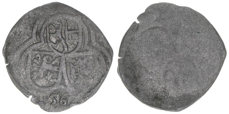 Johann Jakob Khuen von Belasi 1560-1586
Erzbistum Salzburg. 2 Pfennige, 1562. Sa...