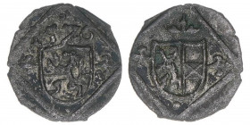 Johann Jakob Khuen von Belasi 1560-1586
Erzbistum Salzburg. Heller, 1576. äußerst selten, Exemplar der Auktion Lanz 147, Los 606
Salzburg
0,20g
Zöttl ...