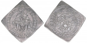 Wolf Dietrich von Raitenau 1587-1612
Erzbistum Salzburg. 1/4 Talerklippe, ohne Jahr. Typ sechsfeldiges Wappen
Salzburg
7,00g
Zöttl 991, Probszt 836
HS...