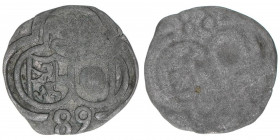 Wolf Dietrich von Raitenau 1587-1612
Erzbistum Salzburg. 2 Pfennige, (15)89. Salzburg
0,47g
Zöttl 1017, Probszt 859c
ss/vz
