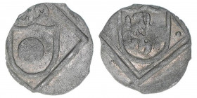 Wolf Dietrich von Raitenau 1587-1612
Erzbistum Salzburg. Heller, (15)89. von allergrößter Seltenheit - unedierter Jahrgang - Herkunft Münzhandlung Sch...