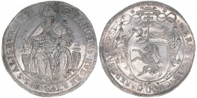 Markus Sittikus 1612-1619
Erzbistum Salzburg. Taler, 1618. äußerst selten in dieser Erhaltung!!
Salzburg
28,70g
Zöttl 1165, Probszt 971
stfr-