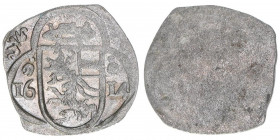 Markus Sittikus 1612-1619
Erzbistum Salzburg. 2 Pfennige, 1614. Salzburg
0,48g
Zöttl 1211, Probszt 1009
vz-