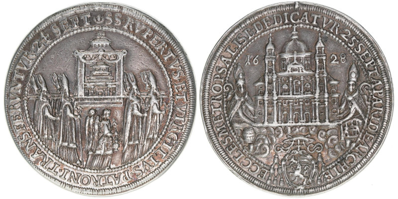 Paris Graf Lodron 1619-1653
Erzbistum Salzburg. Domweihtaler, 1628. Salzburg
28,...