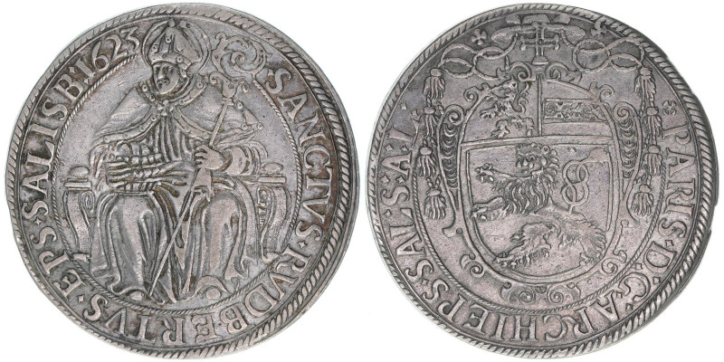 Paris Graf Lodron 1619-1653
Erzbistum Salzburg. Taler, 1623. alter Typus
Salzbur...