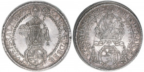 Paris Graf Lodron 1619-1653
Erzbistum Salzburg. Taler, 1649. Salzburg
28,84g
Zöttl1500, Probszt 1228
vz/stfr