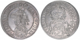 Paris Graf Lodron 1619-1653
Erzbistum Salzburg. Taler, 1653. Salzburg
28,82g
Zöttl 1504, Probszt 1232
stfr-