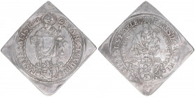 Paris Graf Lodron 1619-1653
Erzbistum Salzburg. 1/4 Talerklippe, 1625. Salzburg
6,92g
Zöttl 1553, Probszt 1255
ss
