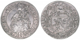 Paris Graf Lodron 1619-1653
Erzbistum Salzburg. 1/9 Taler, 1633. äußerst selten
Salzburg
3,17g
Zöttl 1604, Probszt 1303
vz-
