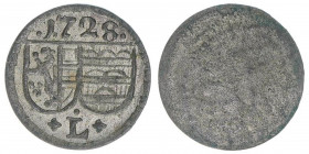 Leopold Anton Eleutherius Freiherr von Firmian 1727-1744
Erzbistum Salzburg. Pfennig, 1728. Salzburg
0,28g
Zöttl 2615, Probszt 2171
vz