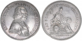 Sigismund III. Graf Schrattenbach 1753-1771
Erzbistum Salzburg. Taler, 1757. Signatur FM am Armabschnitt
Salzburg
28,00g
Zöttl 2977, Probszt 2280
leic...