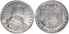 Sigismund III. Graf Schrattenbach 1753-1771
Erzbistum Salzburg. Taler, 1764. Salzburg
27,82g
Zöttl 2998, Probszt 2295
ss