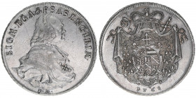 Sigismund III. Graf Schrattenbach 1753-1771
Erzbistum Salzburg. Taler, 1765. mit Signatur F.M.
Salzburg
27,86g
Zöttl 3002, Probszt 2296
ss