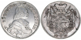 Sigismund III. Graf Schrattenbach 1753-1771
Erzbistum Salzburg. Taler, 1769. mit Randschrift SUUM CUIQE
Salzburg
27,81g
Zöttl 3014, Probszt 2302
gerei...