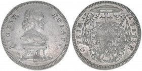 Sigismund III. Graf Schrattenbach 1753-1771
Erzbistum Salzburg. 20 Kreuzer, 1754. Girlande
Salzburg
6,64g
Zöttl 3031, Probszt 2315
vz
