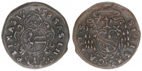 Sigismund III. Graf Schrattenbach 1753-1771
Erzbistum Salzburg. 1 Kreuzer Kupfer, 1758. äußerst selten - unediert
Salzburg
0,98g
Zöttl -, Probszt -, B...