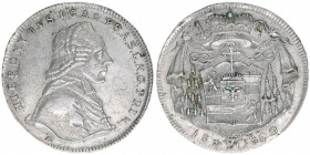 Hieronymus Graf Colloredo 1772-1803
Erzbistum Salzburg. 20 Kreuzer, 1800. Salzburg
6,70g
Zöttl 3293, Probszt 2498
vz