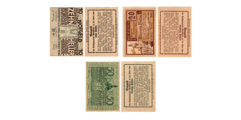 Waidhofen an der Ybbs
Waidhofen an der Ybbs. 10 Heller, 20 Heller, 50 Heller. Ko...