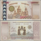 Armenia: Central Bank of the Republic of Armenia 50.000 Dram 2001, commemorating 1700 Years Christianity in Armenia (301-2001), P.48 in perfect UNC co...