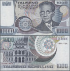 Austria: Oesterreichische Nationalbank 1000 Schilling 1983, P.152, Erwin Schrödinger, in perfect UNC condition.
 [differenzbesteuert]