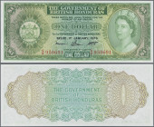 British Honduras: The Government of British Honduras 1 Dollar 1973, P.28c in perfect UNC condition.
 [differenzbesteuert]