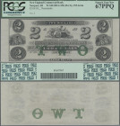 Canada: New England – Commercial Bank, 2 Dollars 18xx remainder, P.NL (Haxby 155-G44a), PCGS graded 67 Superb Gem New PPQ.
 [zzgl. 7 % Importspesen]...