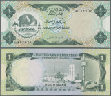 United Arab Emirates: United Arab Emirates Currency Board 1 Dirham ND(1973), P.1 in perfect UNC condition.
 [zzgl. 19 % MwSt.]