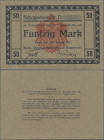 Deutschland - Kolonien: Kaiserliches Gouvernement von Kamerun 50 Mark 1914, Ro.963c, minimal bestoßene Ecken, sonst einwandfrei, Erhaltung: aUNC/UNC. ...