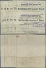 Deutschland - Notgeld - Berlin und Brandenburg: Luckenwalde, Luckenwalder Fabrikantenverein E. V., 500 Tsd. Mark, 11.8.1923, 12 verschiedene Scheine m...