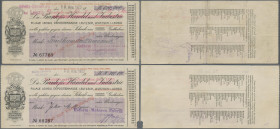 Deutschland - Notgeld - Sachsen: (Leipzig-) Böhlitz-Ehrenberg, Reform-Motoren-Fabrik AG, 500 Tsd. Mark, 10.8.1923, Erh. IV, 10 Mio. Mark, 20.8.1923, E...