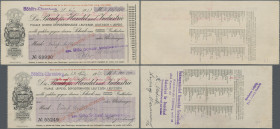 Deutschland - Notgeld - Sachsen: (Leipzig-) Böhlitz-Ehrenberg, Otto Schaaf Metallwarenfabrik, 2 x 5 Mio. Mark, 20. und 24.8.1923, Erh. II-, Kundensche...