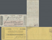 Deutschland - Notgeld - Sachsen: Meerane, Allgemeine Deutsche Credit-Anstalt Filiale Franz H. Moeschlers Söhne, 250 Tsd. Mark, 26.7.1923, 1 Mio. Mark,...